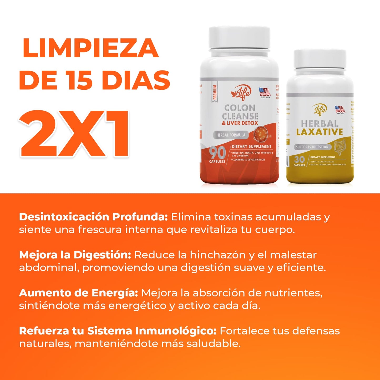 Limpieza de 15 Dias™ 2x1