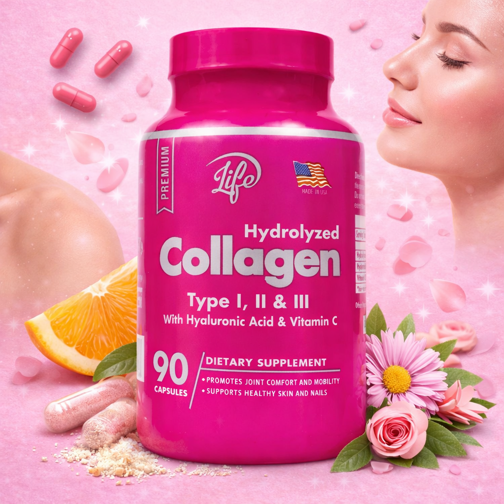 Colágeno Hidrolizado 90 Cápsulas