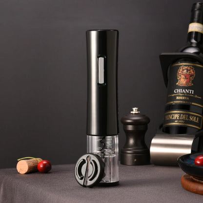 SET DESTAPADOR DE VINO ELECTRICO