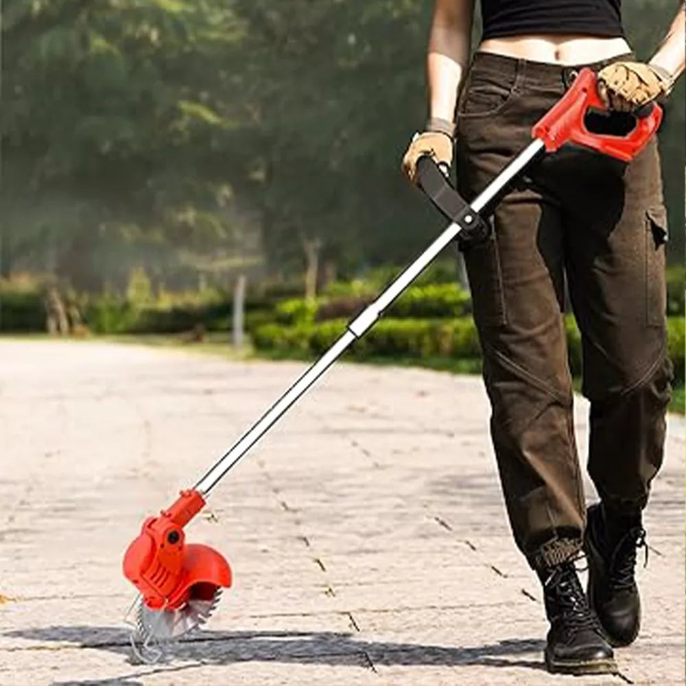 INALAMBRICA! Desbrozadora Eléctrica 3 en 1🌱 Podadora Cortadora Césped