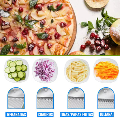 SafeSlicer™ - Cortador Ajustable de Verduras Seguro
