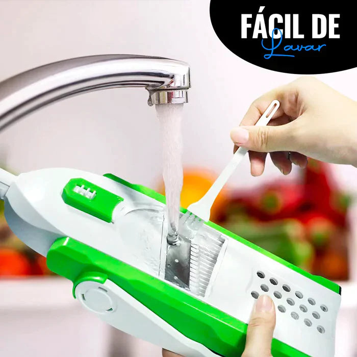 SafeSlicer™ - Cortador Ajustable de Verduras Seguro