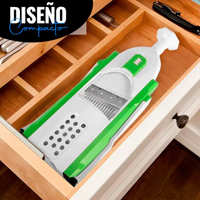 SafeSlicer™ - Cortador Ajustable de Verduras Seguro