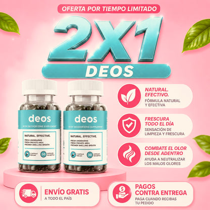 OFERTA DEOS® DESODORANTE INTERNO EN CAPSULAS (copia)