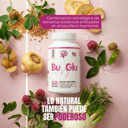 BU-GLU REFUERZA BUSTO Y GLÚTEO X 60 CÁPSULAS