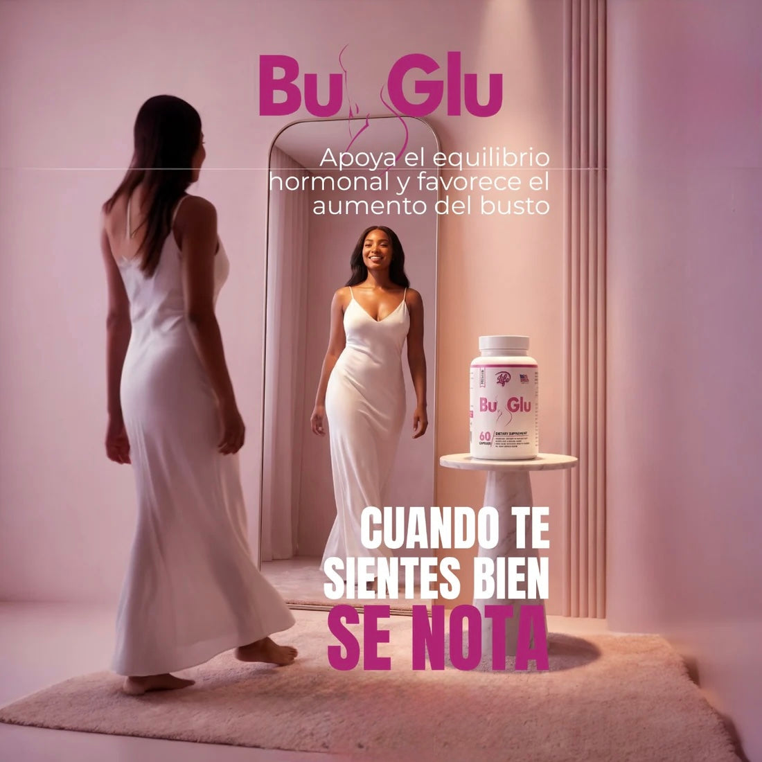BU-GLU REFUERZA BUSTO Y GLÚTEO X 60 CÁPSULAS