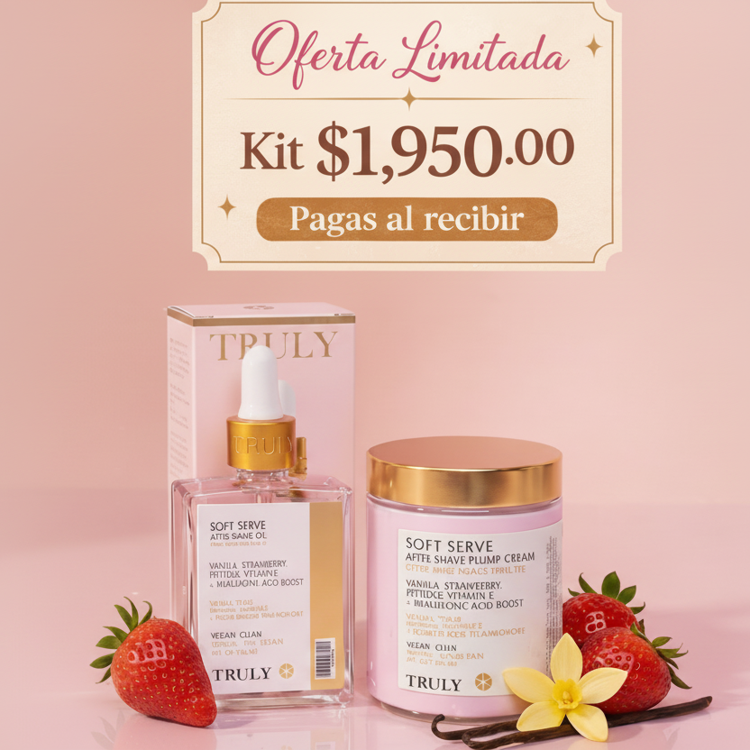 TRULY CREMA + TRULY ACEITE FRESA 2 X 1: