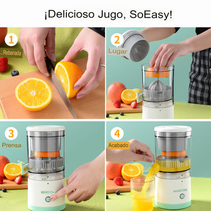 EXPRIMIDOR DE JUGO RECARGABLE