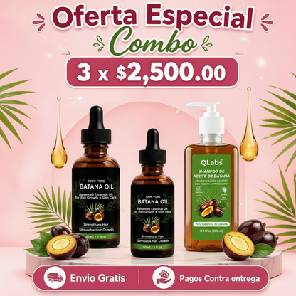 COMBO OFERTA SHAMPOO + ACEITE DE BATANA