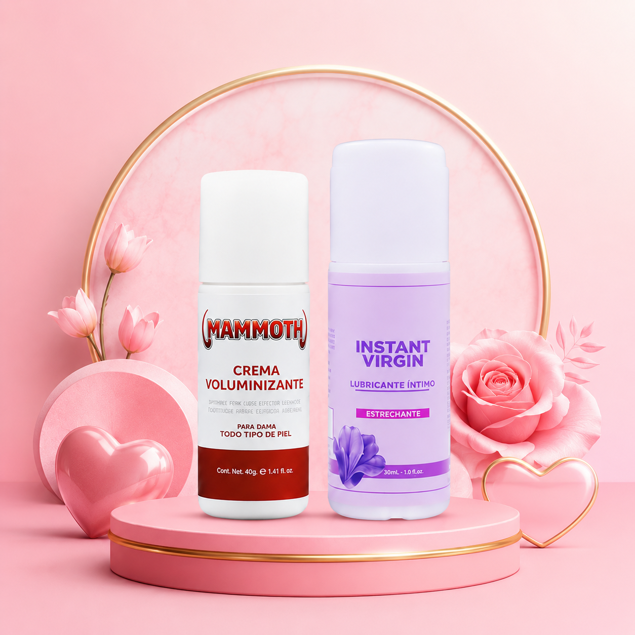 OFERTA INSTANT VIRGIN + MAMUTH VOLUMINIZADOR