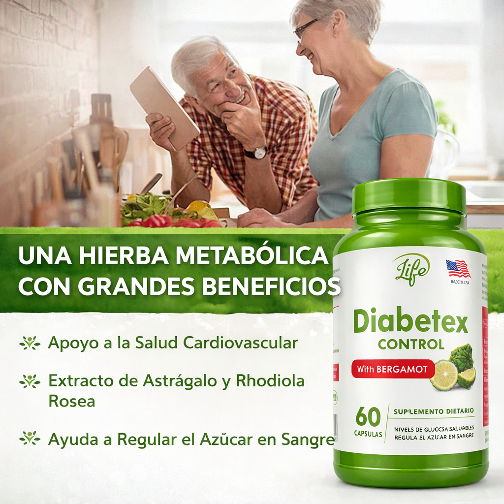 DIABETEX CONTROL (ANTIDIABÉTICO . REGULADOR DE AZUCAR)