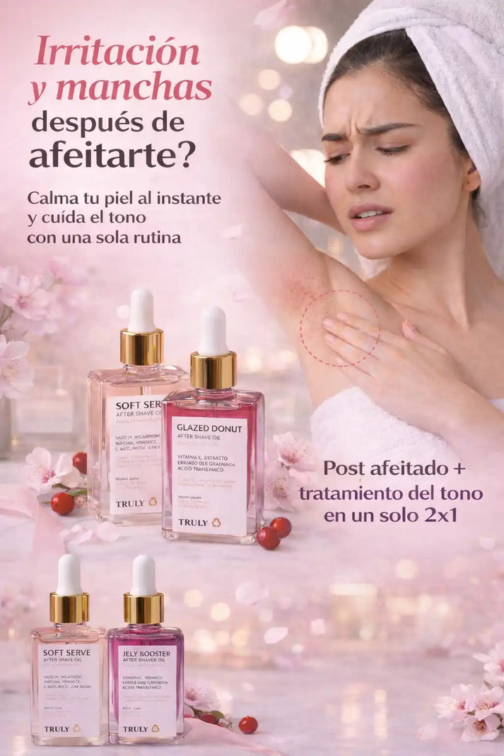 KIT TRULY HIDRATANTE ROSADO Y MORADO