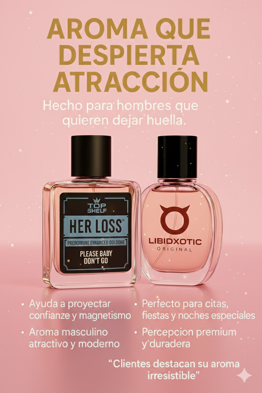 KIT EDICION DE LUJO FEROMONAS - HER LOSS +LIBITXOTIC