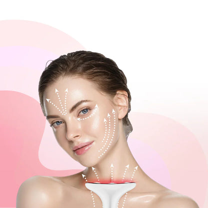 MASAJEADOR FACIAL DE 3 LUCES LED