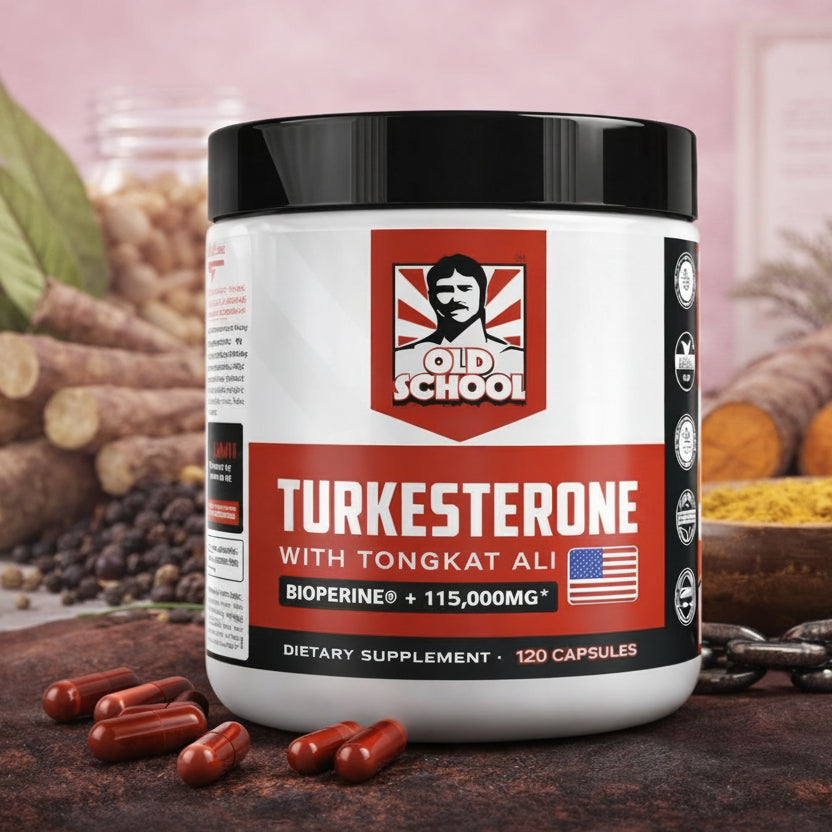TURKESTERONE 120 CÁPSULA: Rompe tu límite físico -Más fuerza, Más rendimiento.