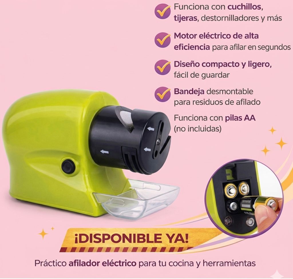 AFILADOR DE CUCHILLOS ELECTRICO