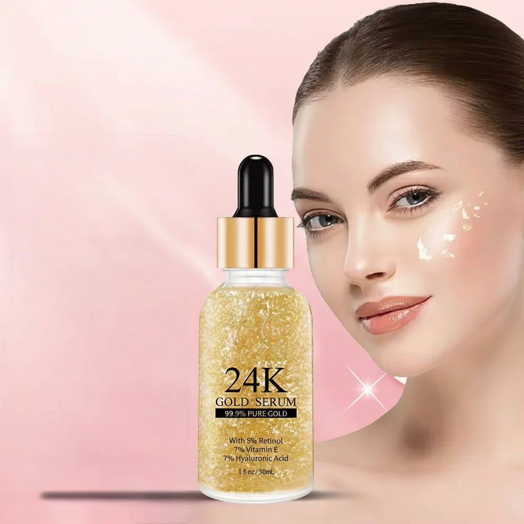 OFERTA SERUM PARA OJOS Y LIMPIADOR FACIAL GOLD 24K