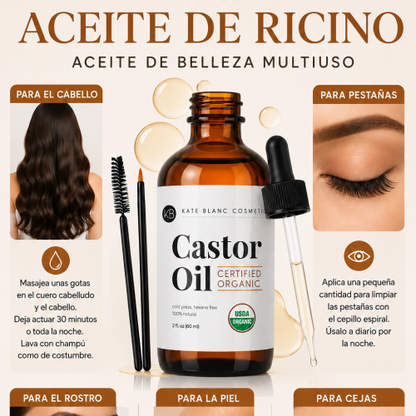 CASTOR OIL 100% PURO ACEITE DE RICINO