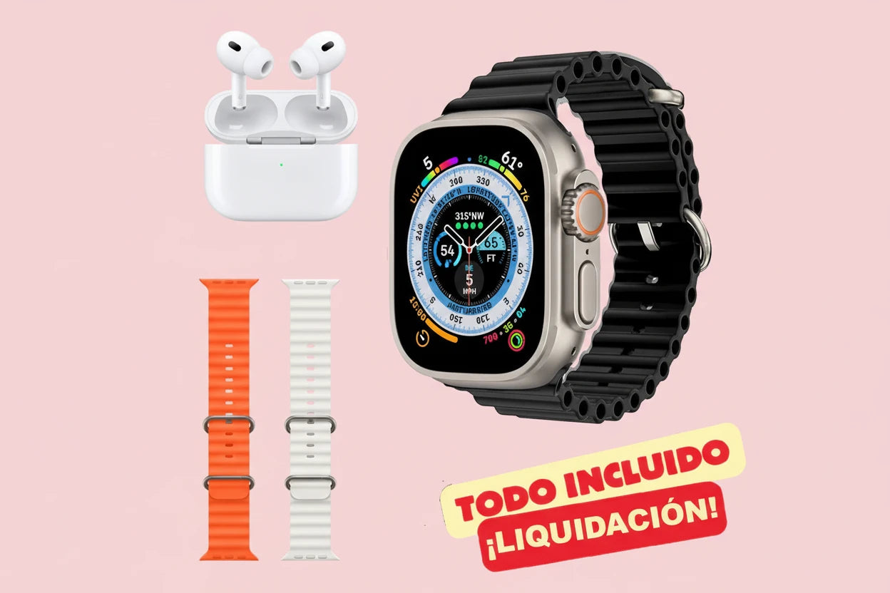 Smartwatch X8 + Auriculares ProAir Gratis